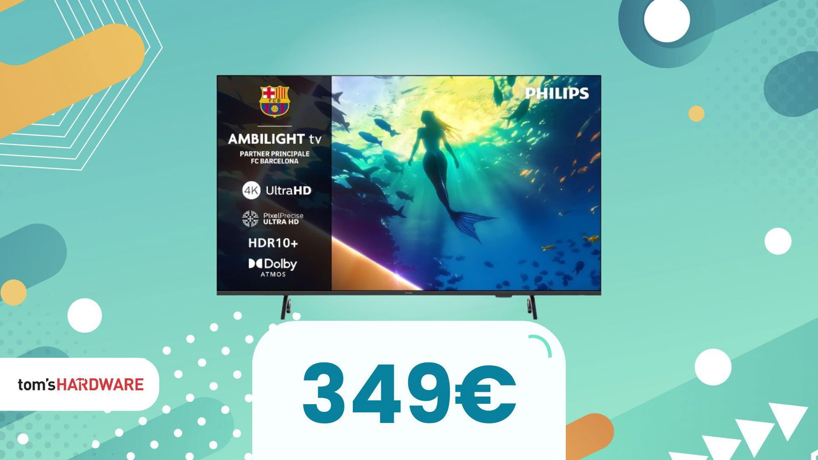 TV da 350€ con Ambilight di Philips? Ora è possibile grazie a questa offerta