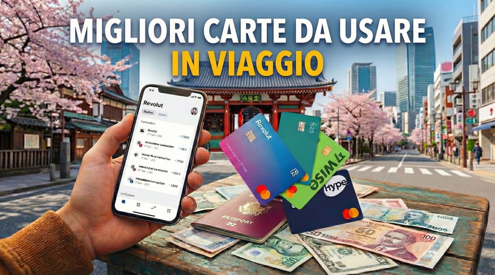 Migliori carte da usare in viaggio (dicembre 2025)