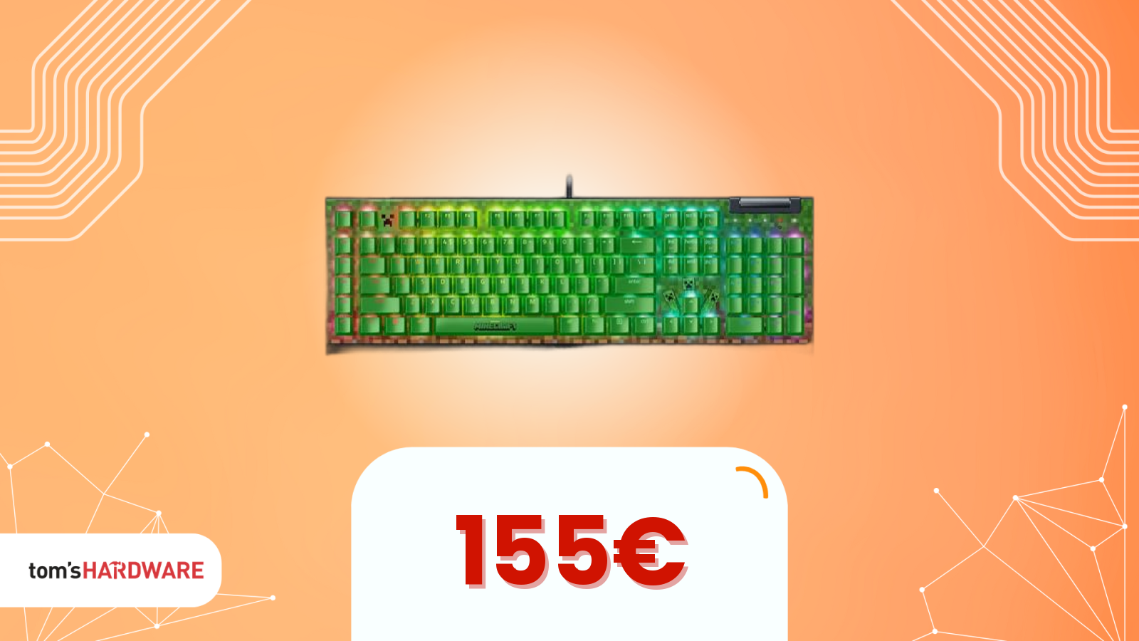 Tastiera Minecraft Edition: o la ami o la odi! Ora in offerta su Amazon