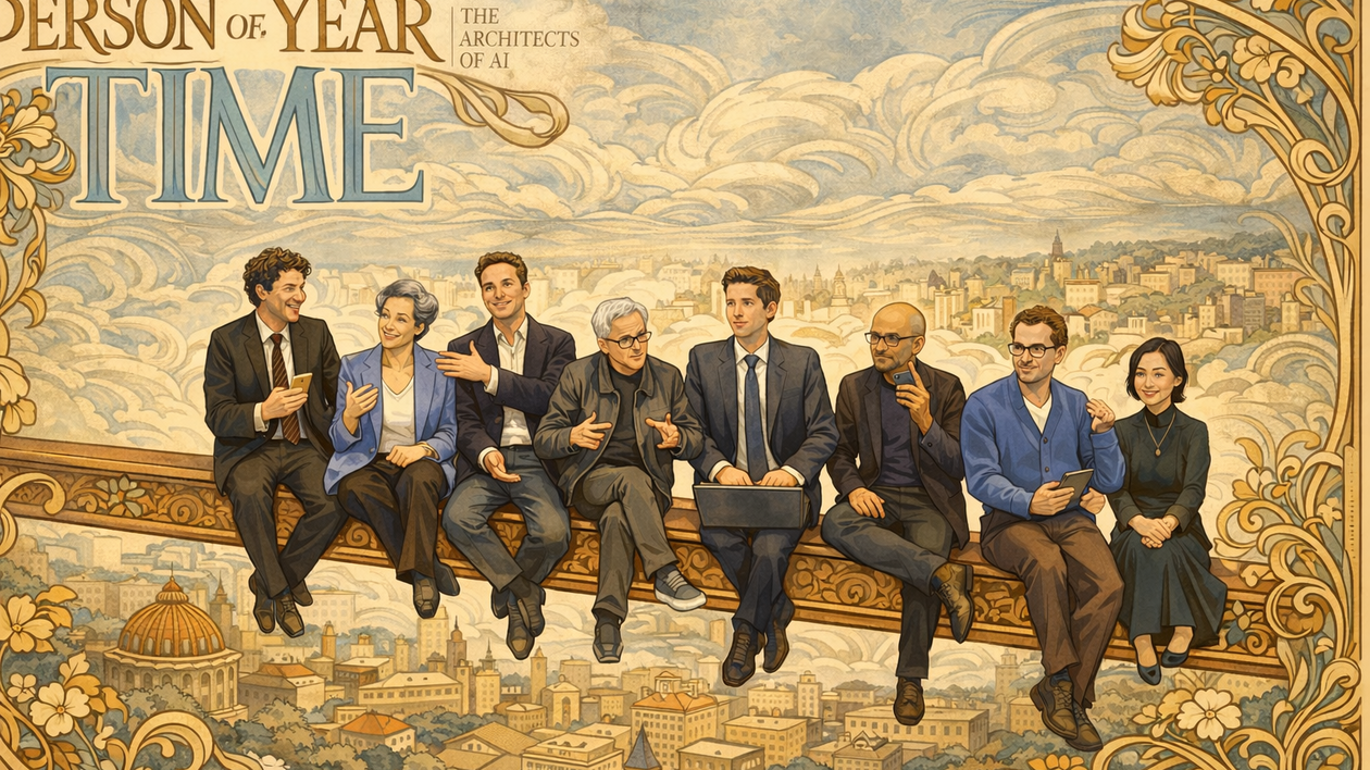 Immagine di Gli architetti dell'AI sono le persone dell'anno