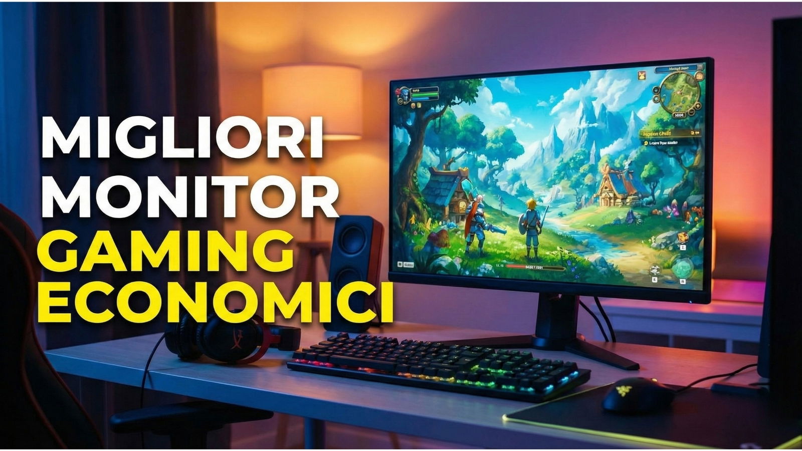 Migliori monitor gaming economici (dicembre 2025)