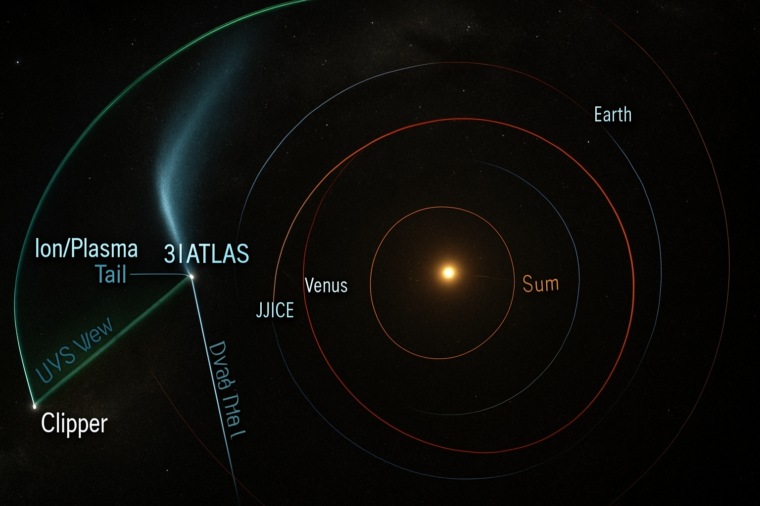 La NASA studia una cometa interstellare durante il viaggio