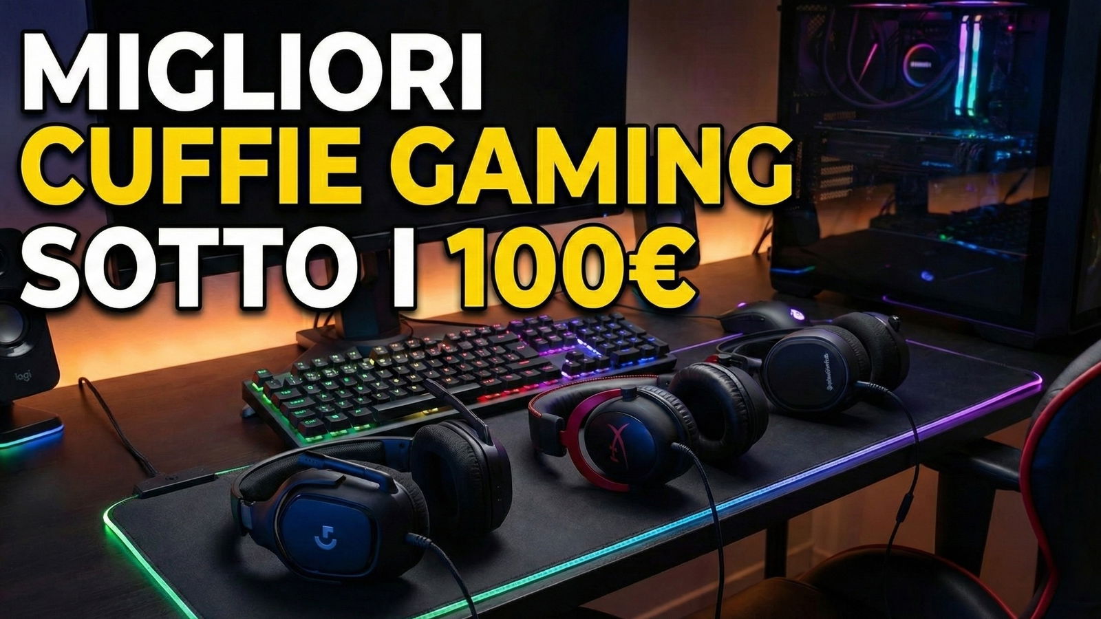 Migliori cuffie gaming sotto i 100€ (dicembre 2025)