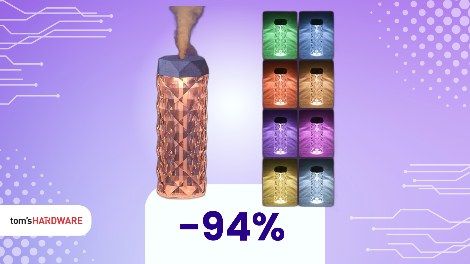 Umidificatore USB da 500/1000ml a un prezzo SHOCK! Su AliExpress risparmi il 94%