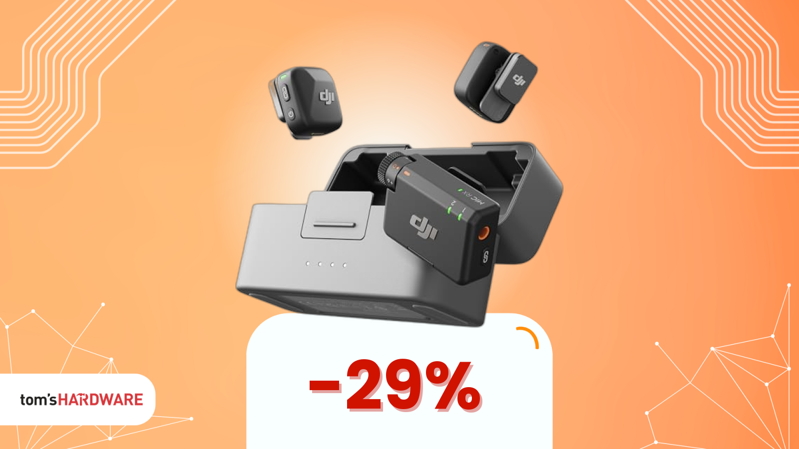 DJI Mic: dopo un novembre di super sconti, oggi Amazon lo abbassa ancora