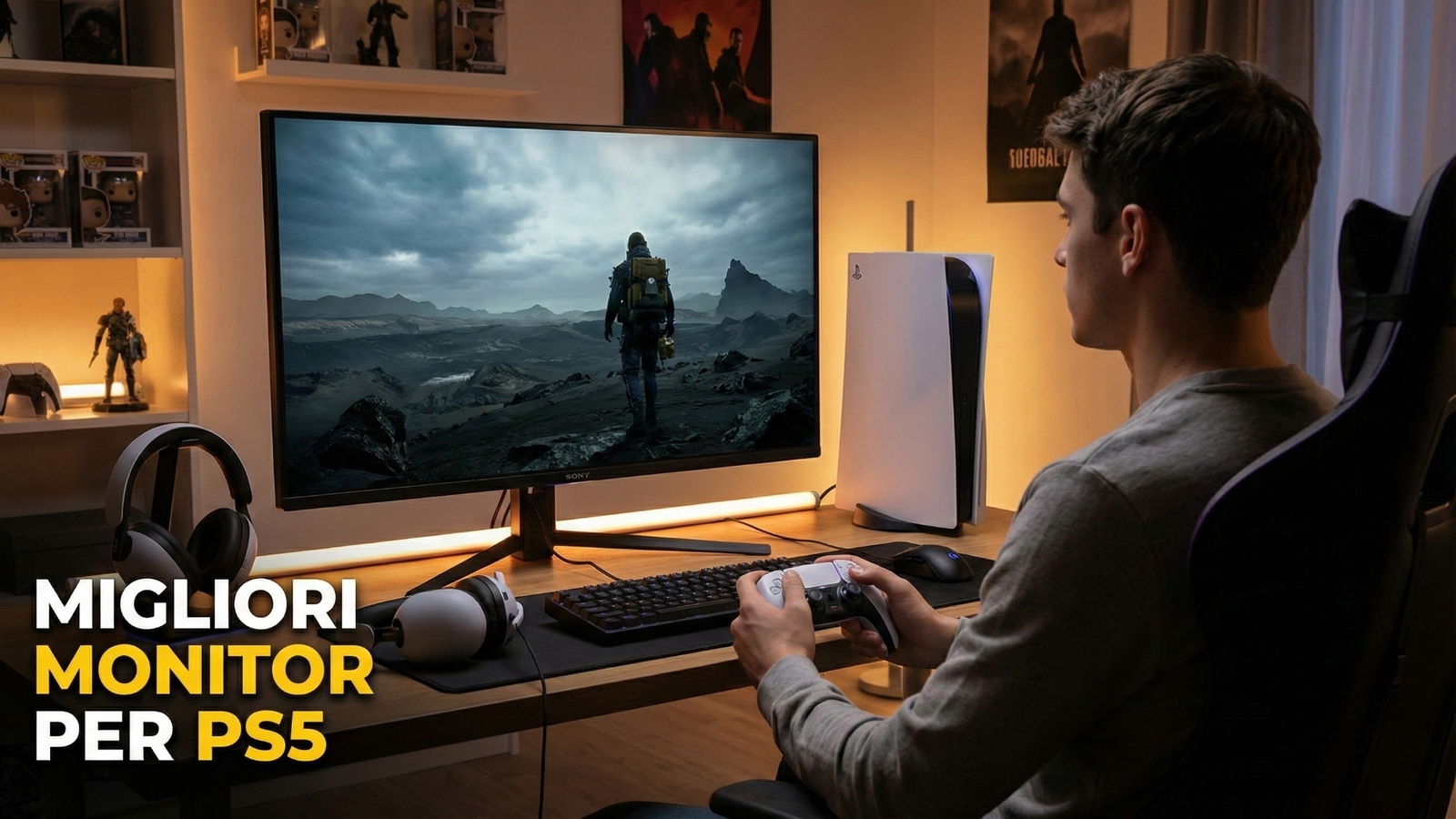 Migliori monitor per PS5 (dicembre 2025)