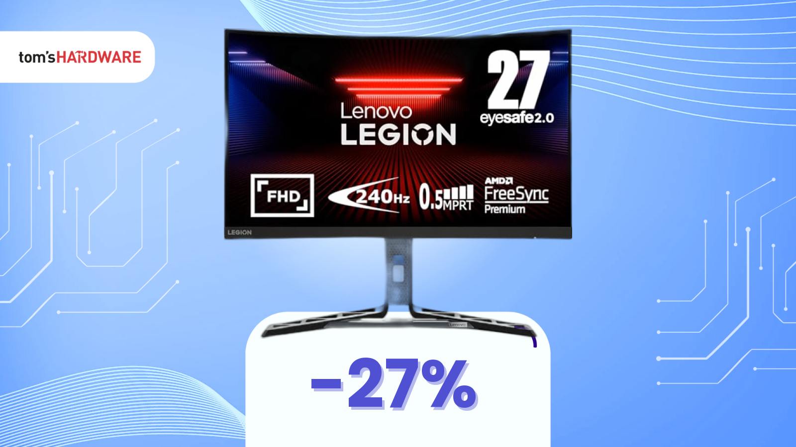 Lenovo Legion: il monitor che urla qualità e fa impazzire il prezzo su Amazon