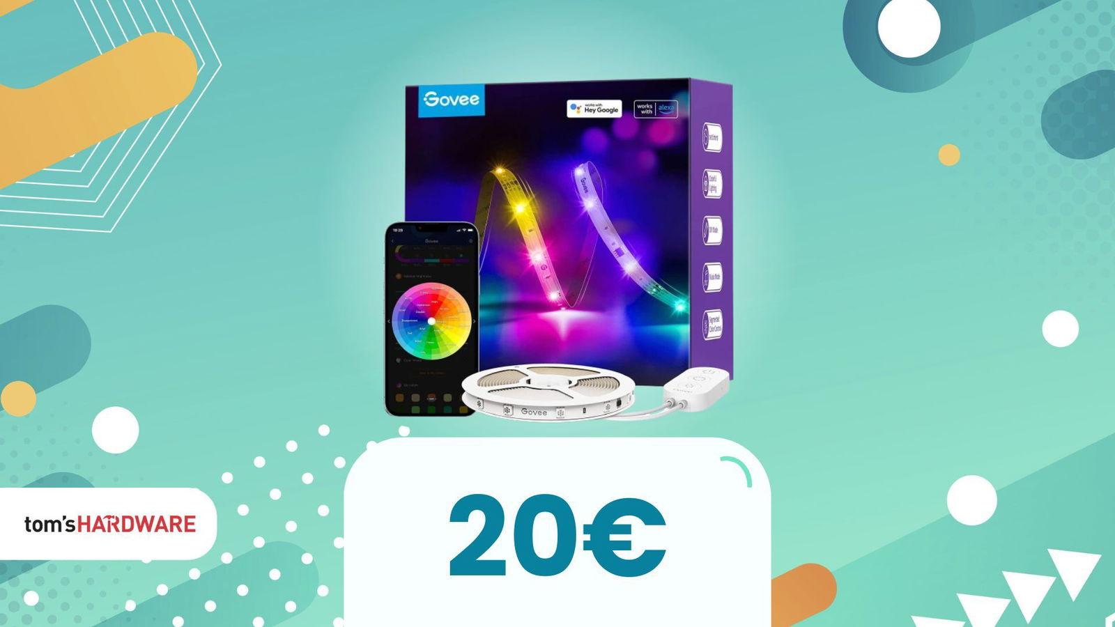 Natale ti ha fatto venire voglia di luci? Risparmia il 25% sulle Govee