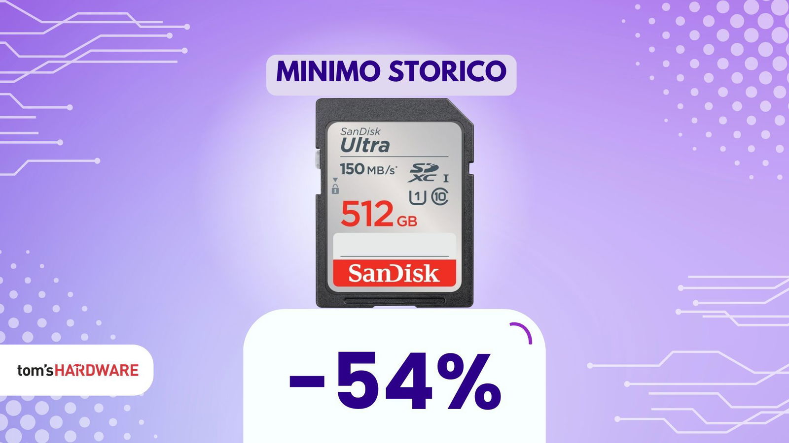 Oltre il 50% di sconto su SanDisk: perfetta per la tua fotocamera di fascia media