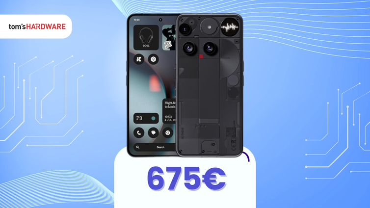 Immagine di Nothing Phone (3) sorprende a Natale con un nuovo prezzo più basso