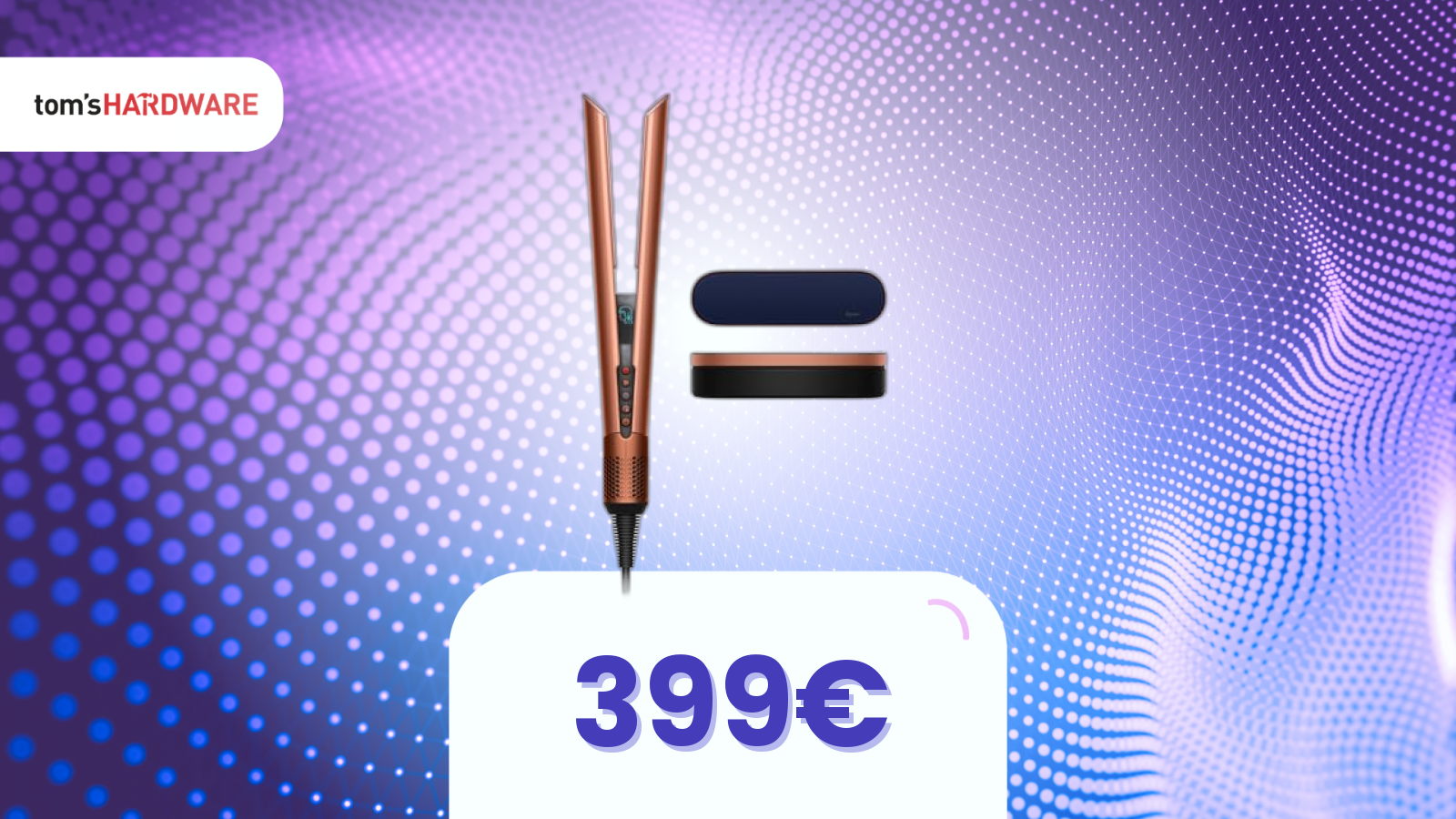 Dyson Airstrait, la piastra premium oggi costa il 20% in meno su Amazon