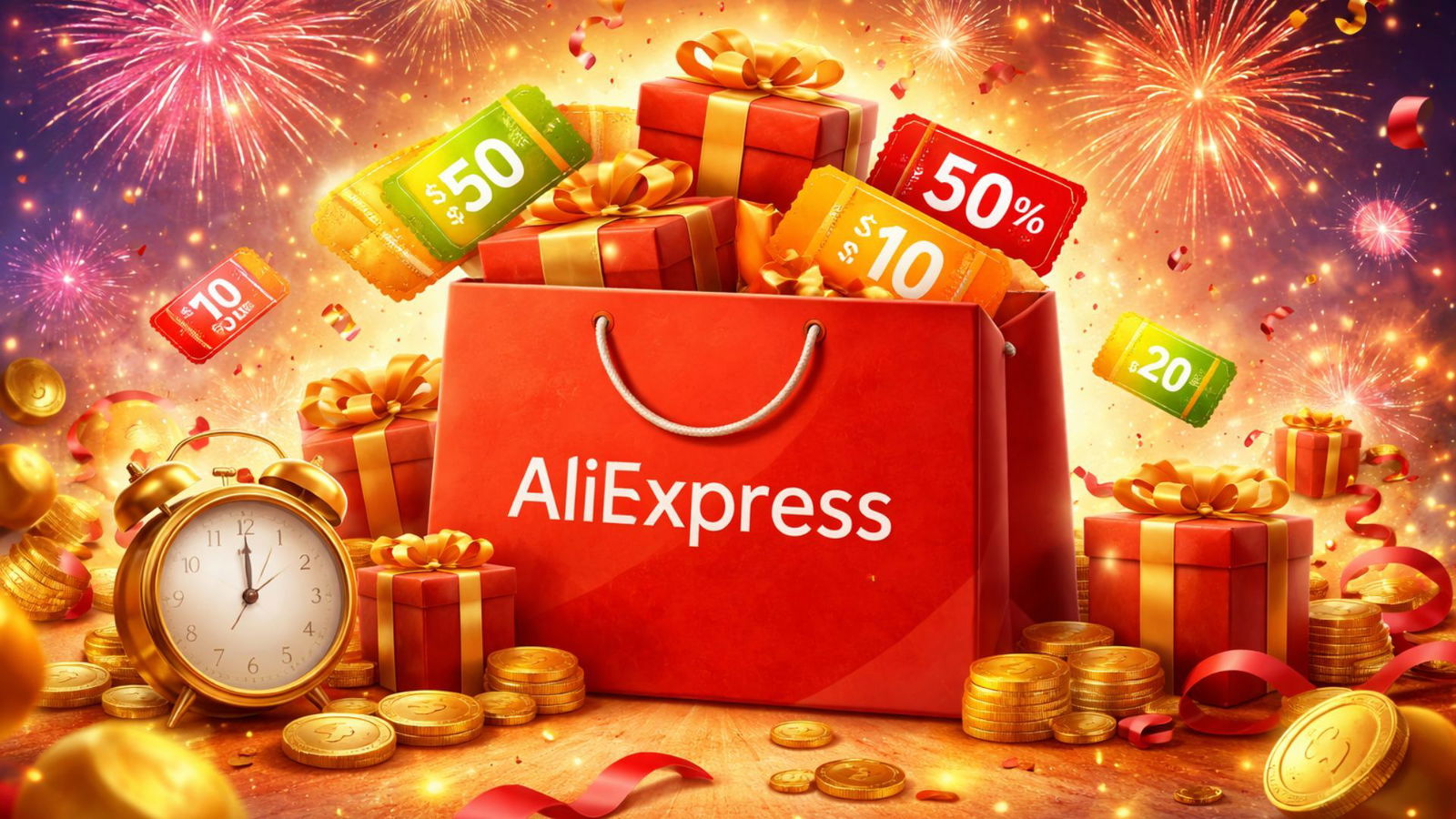 AliExpress inaugurerà il 2026 col botto: tieni pronti questi coupon