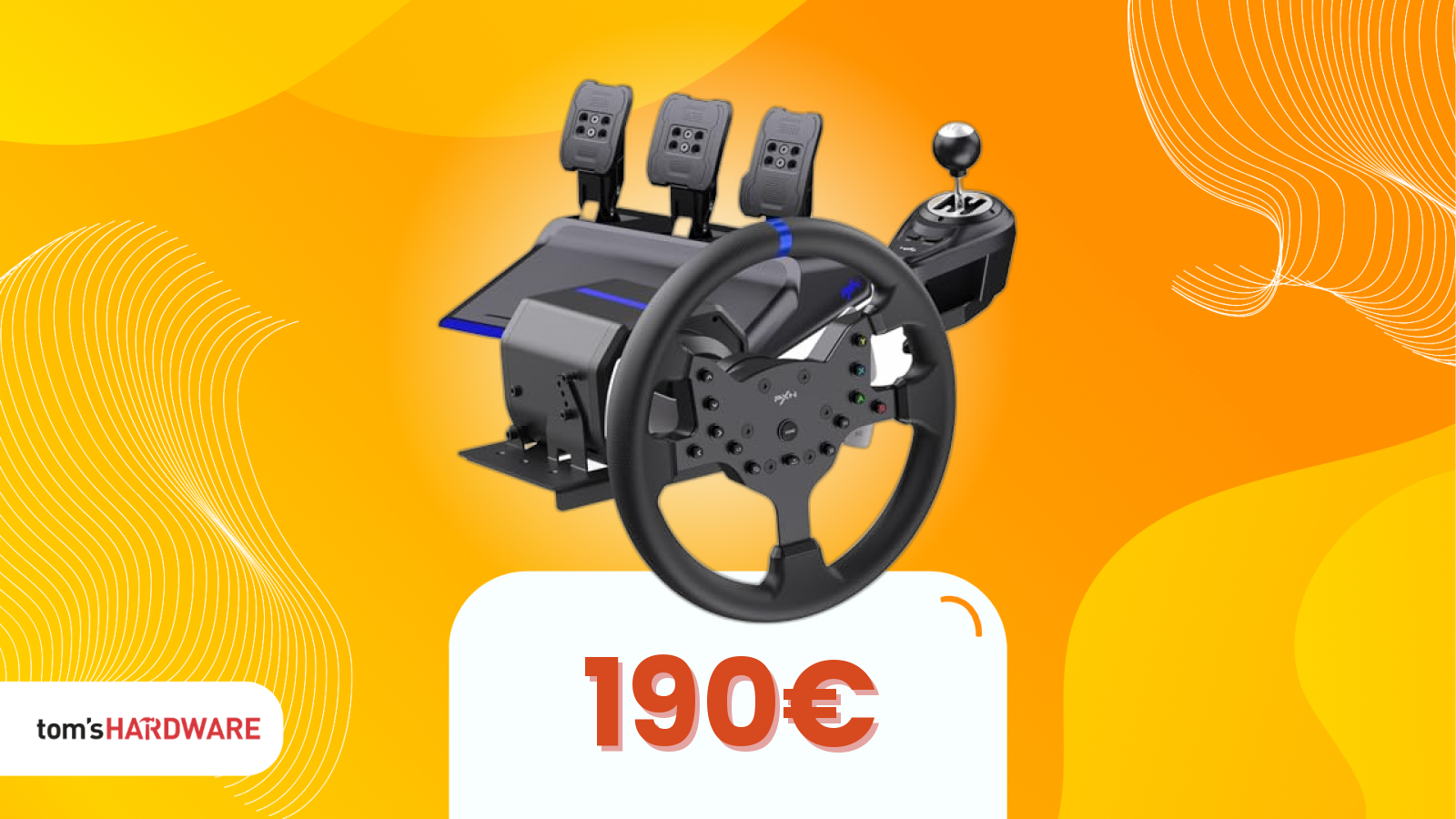 Per 189€, questo volante dimostra chi comanda nel simracing