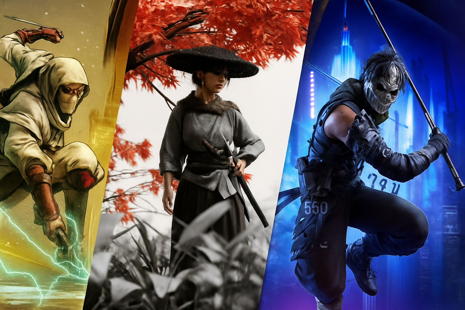 Ninja e samurai dominano PlayStation 5: tutti i titoli da non perdere