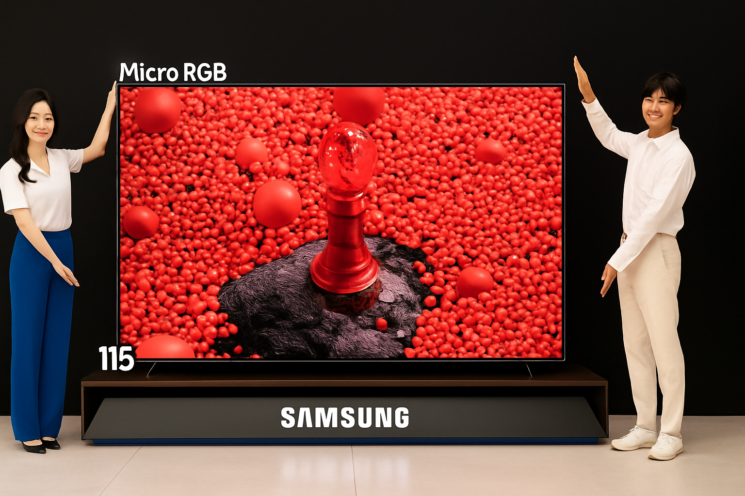 Da 115 a 130 pollici: Samsung sfida i limiti del Micro RGB