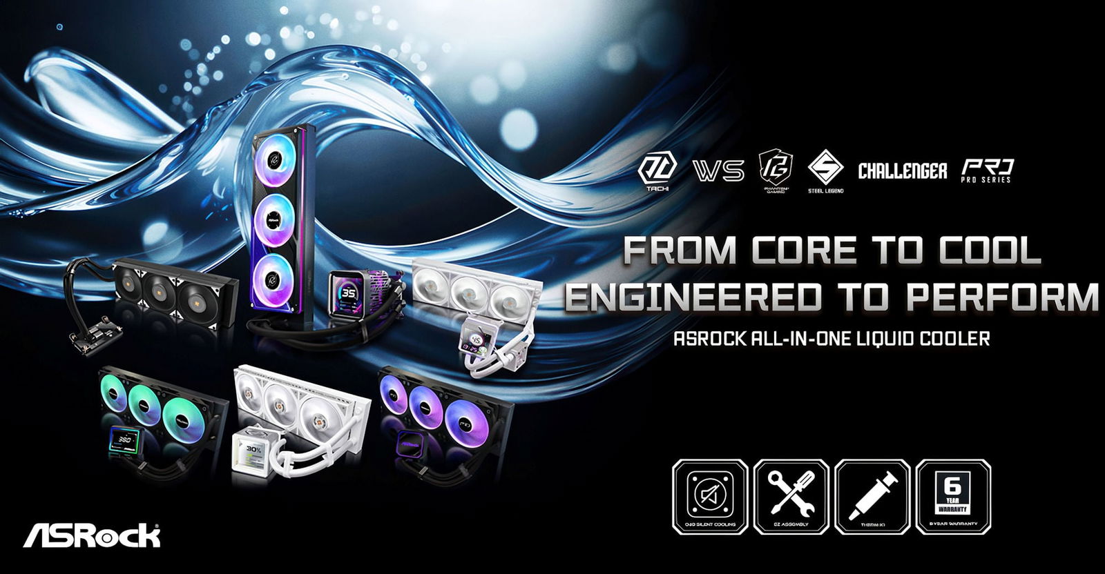 ASRock debutta nel mercato del raffreddamento a liquido all-in-one