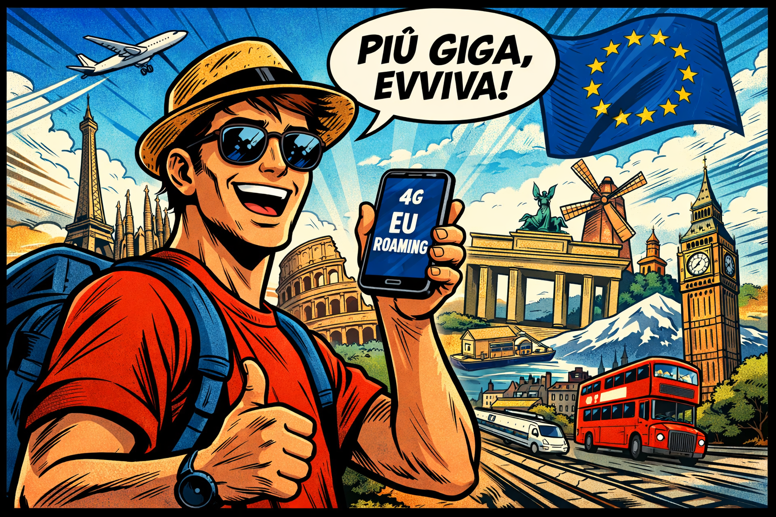 Ecco come cambia il roaming dati in Europa a partire dal primo gennaio