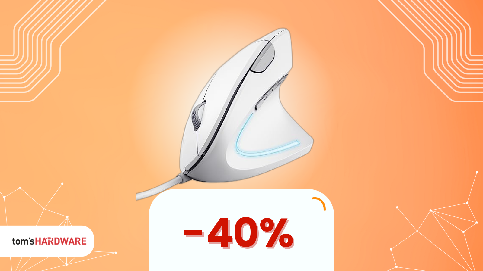 Un mouse che rompe gli standard, e il prezzo oggi è sotto i 15€