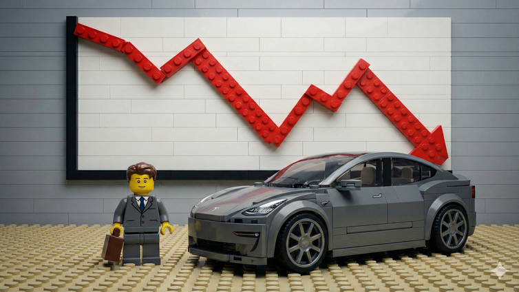 Immagine di Tesla bocciata da un trader famoso: è il simbolo dei titoli sopravvalutati