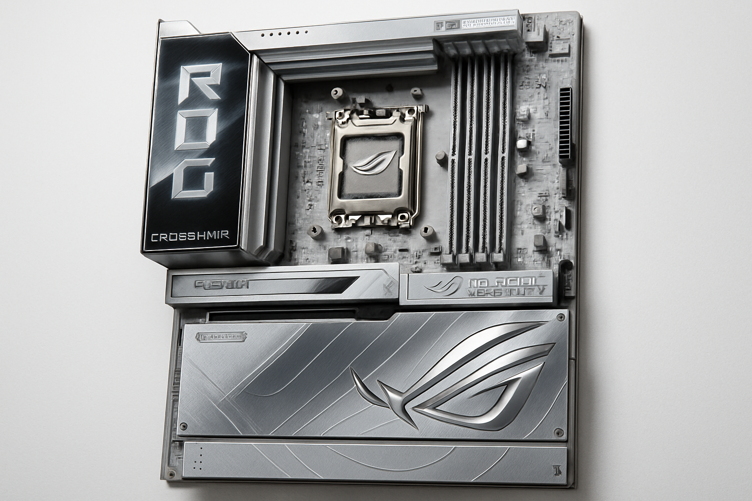ASUS presenta la prima ROG Crosshair bianca