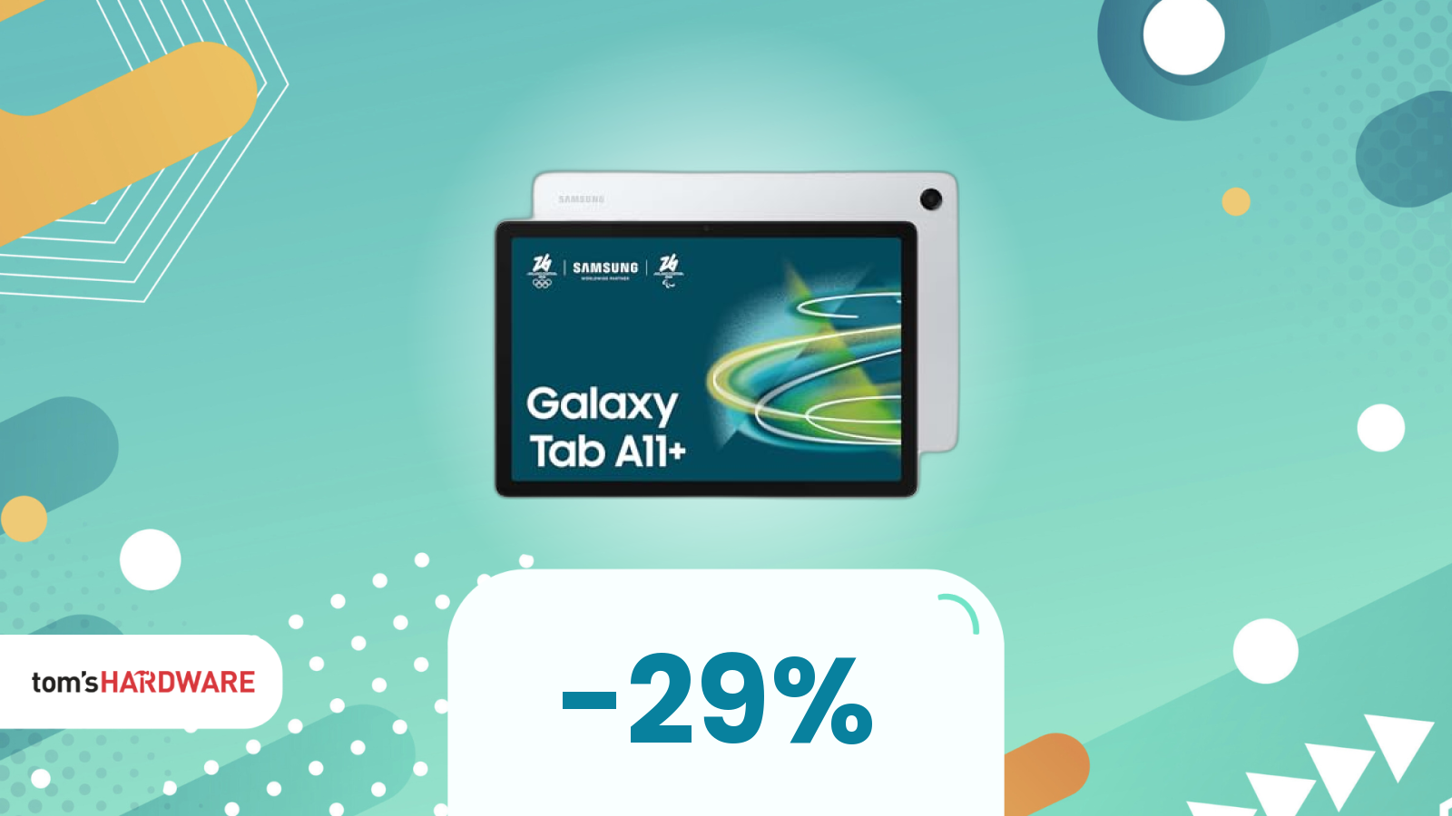 Con questo tablet Samsung fate tutto e anche bene! Schermo da 11", potente e scontato del 29%