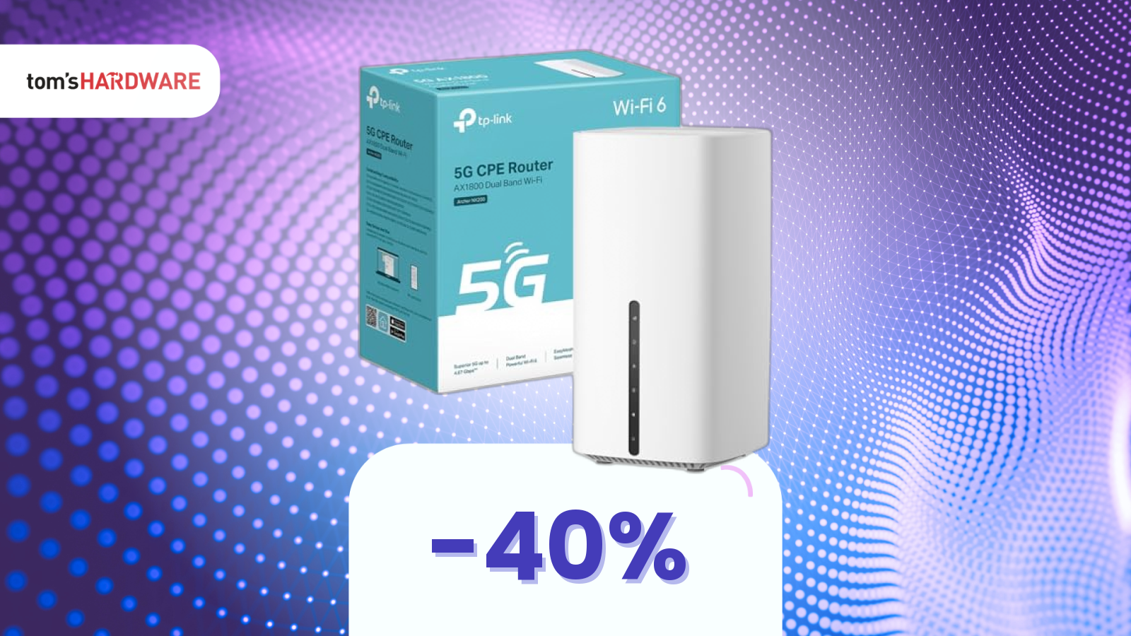 Un router 5G a meno di 200€ è una rarità! Se ne avete bisogno approfittatene (-40%)