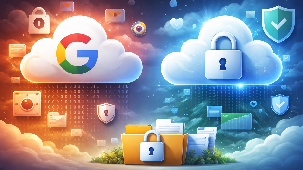 Immagine di Perché ho scelto un’alternativa a Google Drive più attenta a privacy e sicurezza