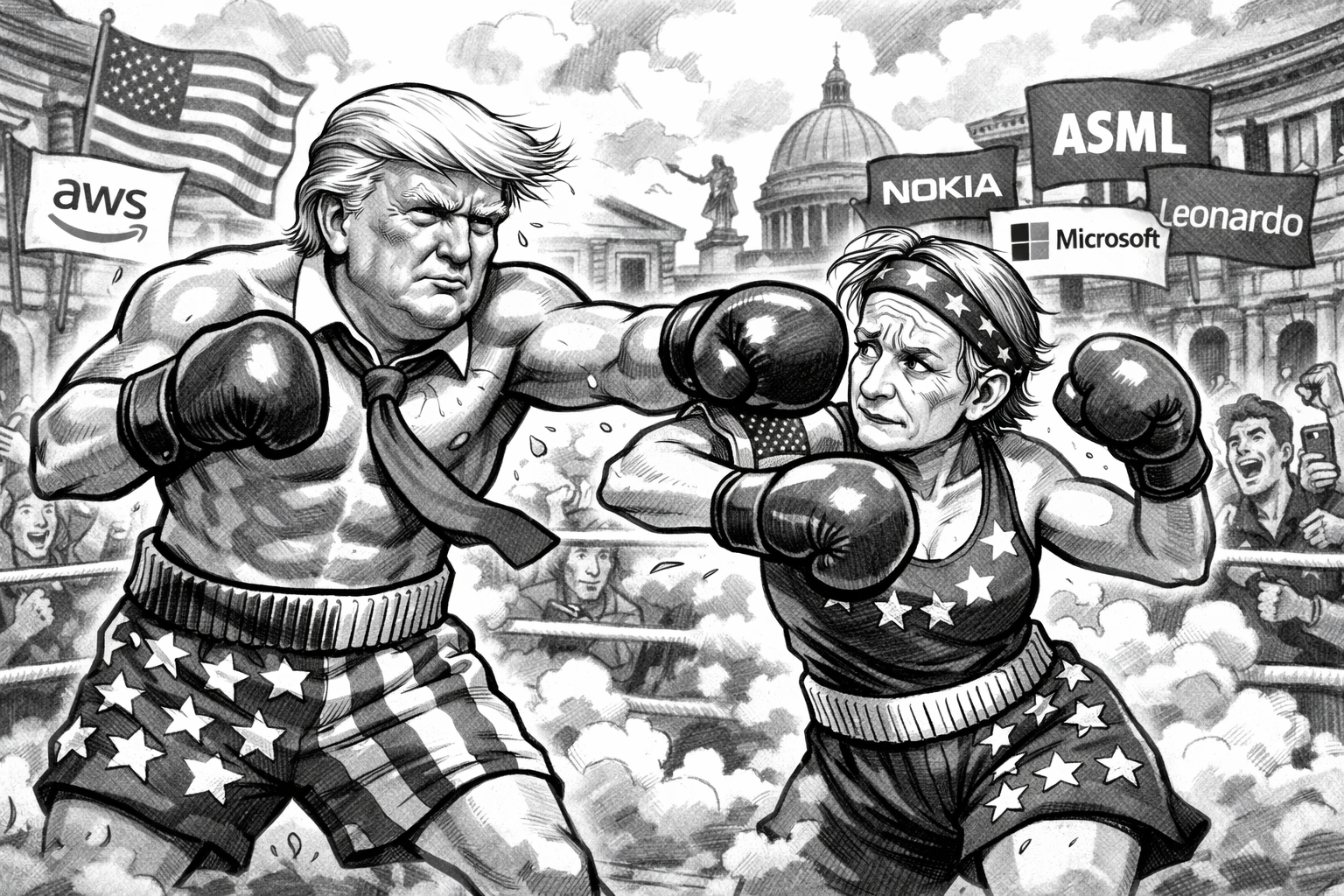 USA Vs Europa, la nuova dottrina usa la tecnologia come un'arma