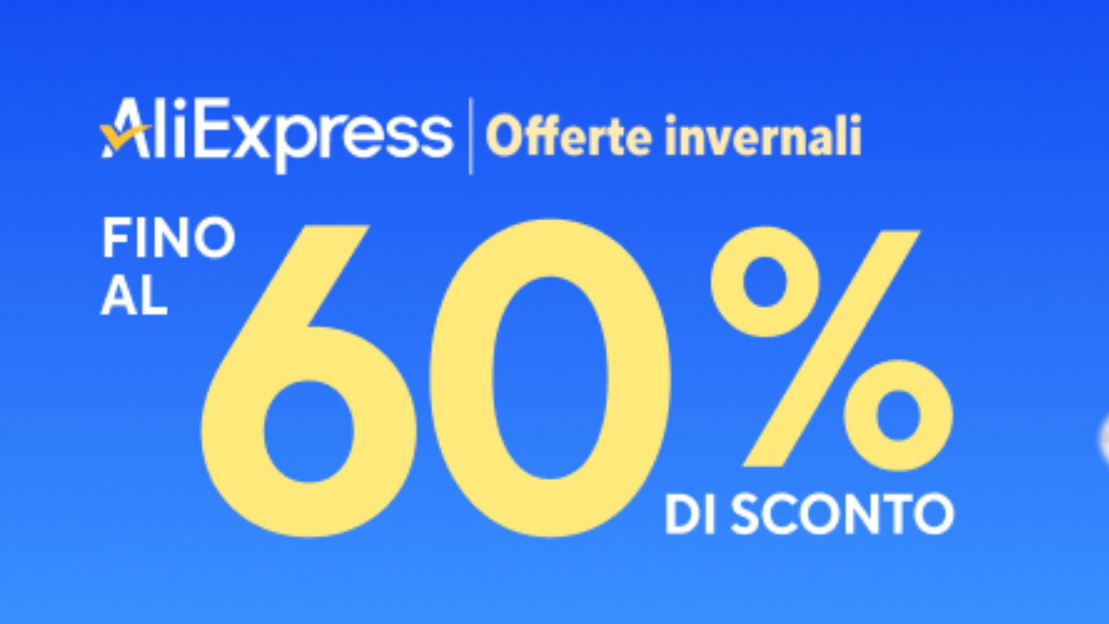 Immagine di AliExpress: nuovi coupon invernali, sconti top per un periodo limitato