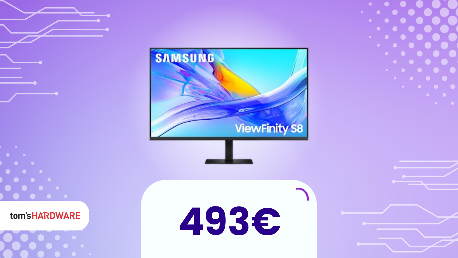 Un monitor Samsung 4K scende sotto i 500€ per la prima volta