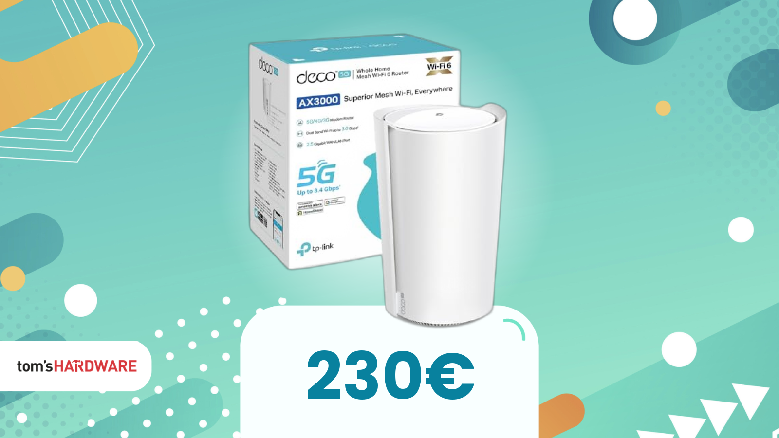 C’è chi l’ha pagato oltre 300€. Oggi puoi prendere questo router 5G a meno di 230€