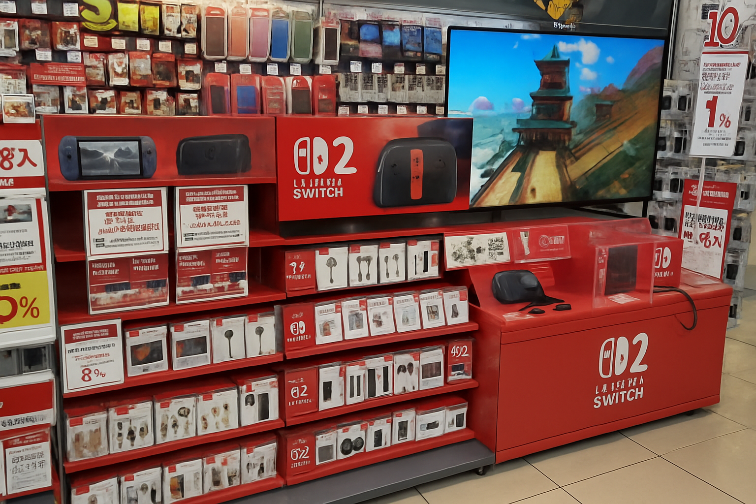 Nintendo Switch 2, prezzi a rischio per RAM e dazi