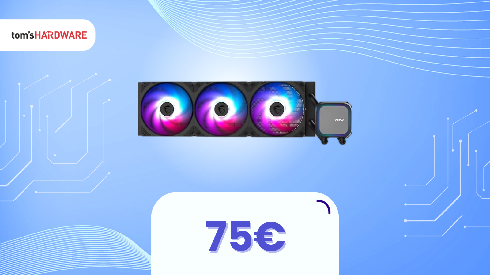 75€: Amazon raramente offre questo dissipatore a questo prezzo