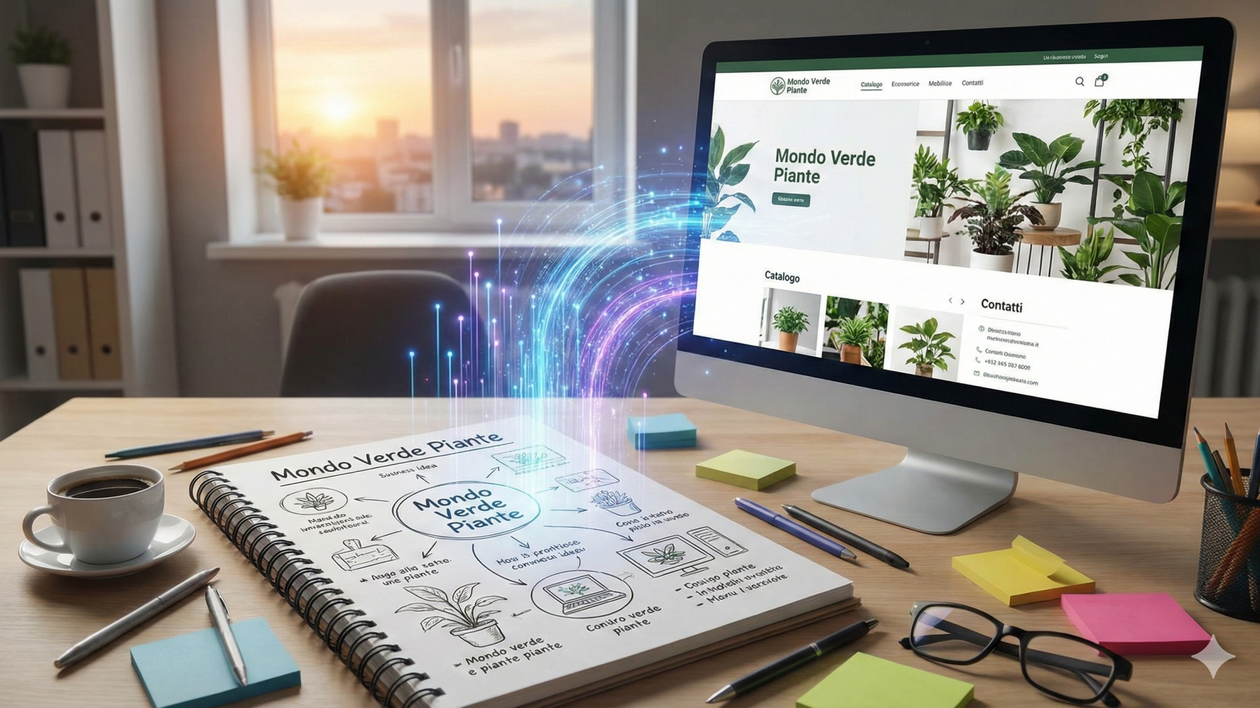 Immagine di Farsi un sito è finalmente, davvero semplice. Grazie all'AI