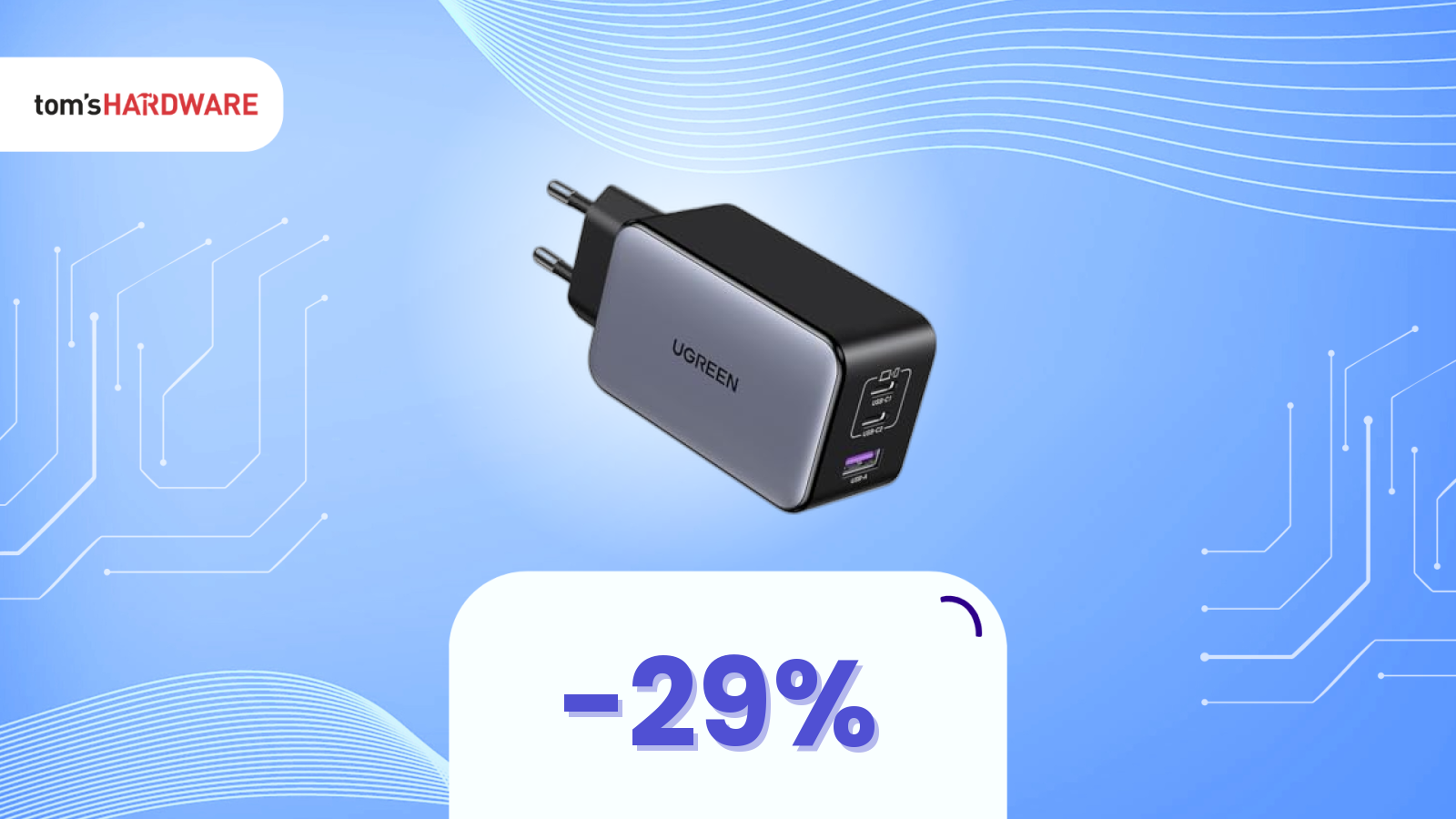 Mai visti i 100W di un caricatore così affidabile a questo prezzo