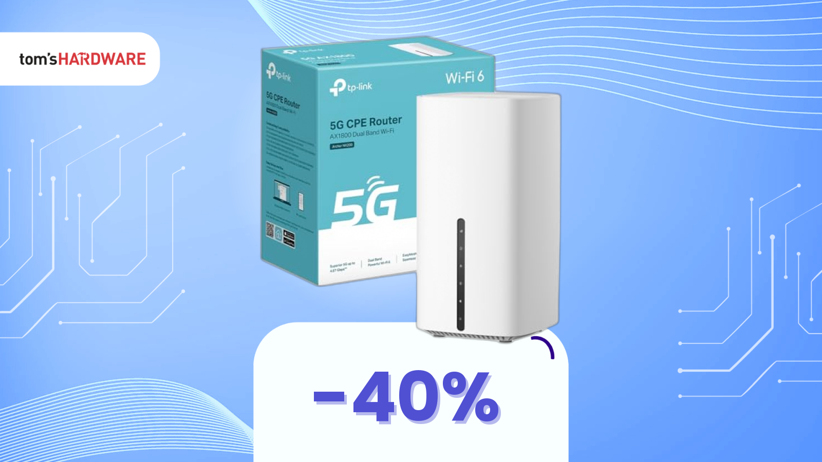 5G in Wi-Fi a casa: un router di qualità scende sotto i 200€