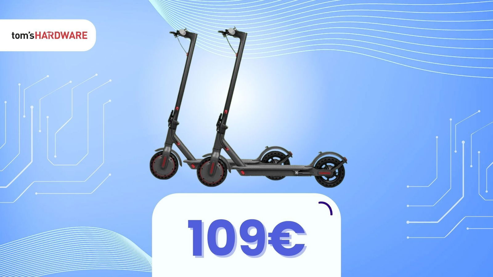 Questo monopattino elettrico sorprende e costa solo 109€ con coupon