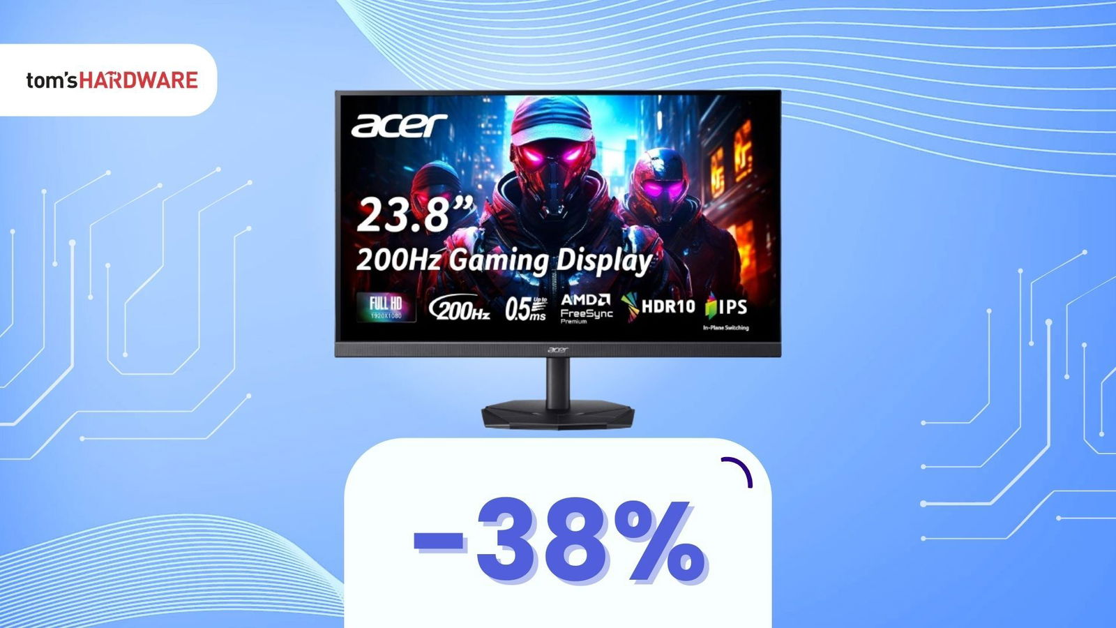 Monitor 200Hz sotto gli 80€? Sì, esiste e c’è una prima volta per tutto