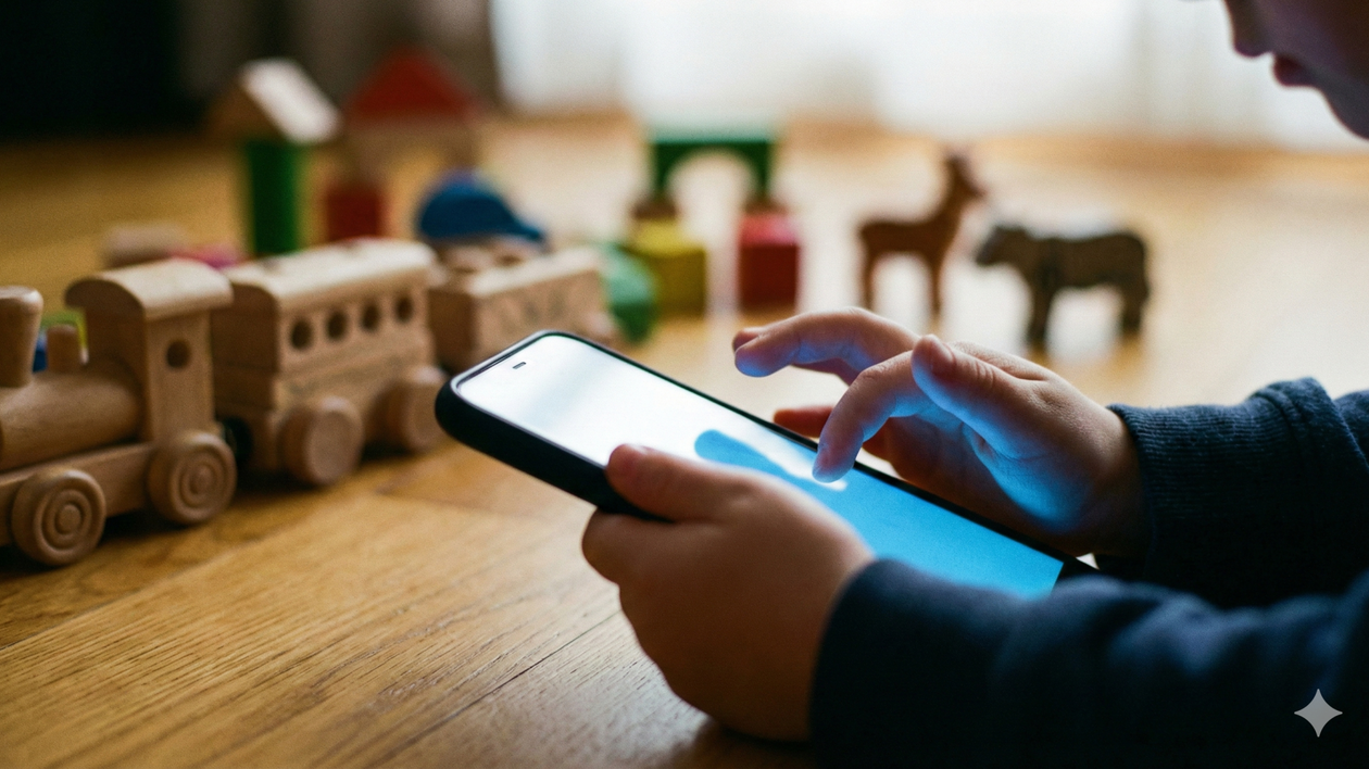 Immagine di Toccare lo schermo ci cambia il cervello, cos’è la cecità tattile