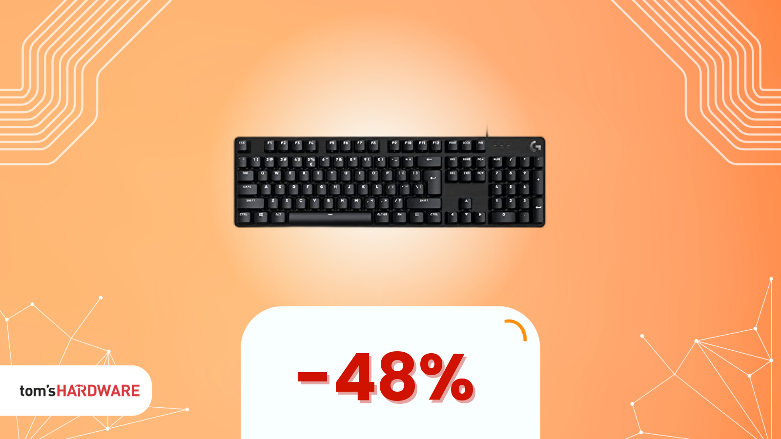 Tastiera Logitech completa: il -48% la porta sotto il prezzo medio