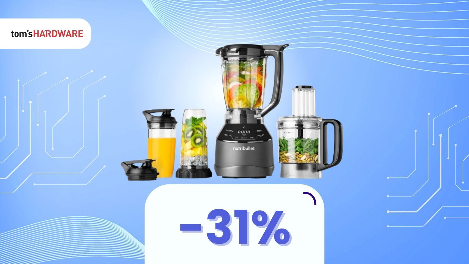 Amazon ti semplifica la cucina! Ottimo robot da cucina in promozione