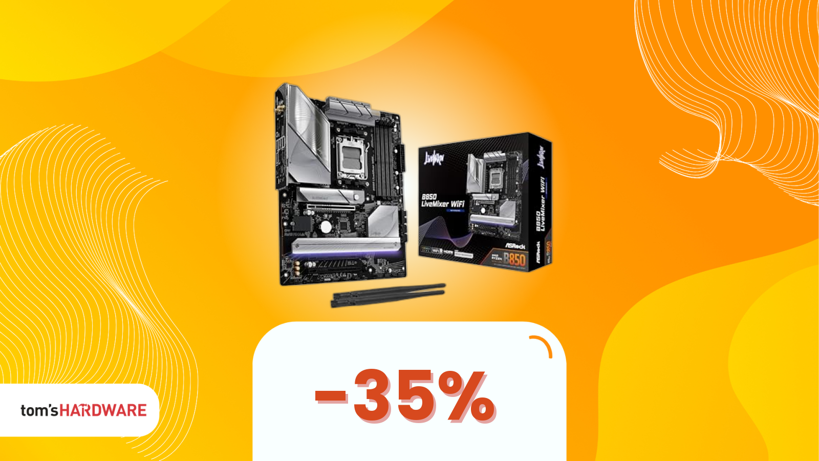 Non succedeva da tempo: questa scheda madre AM5 va a -35%