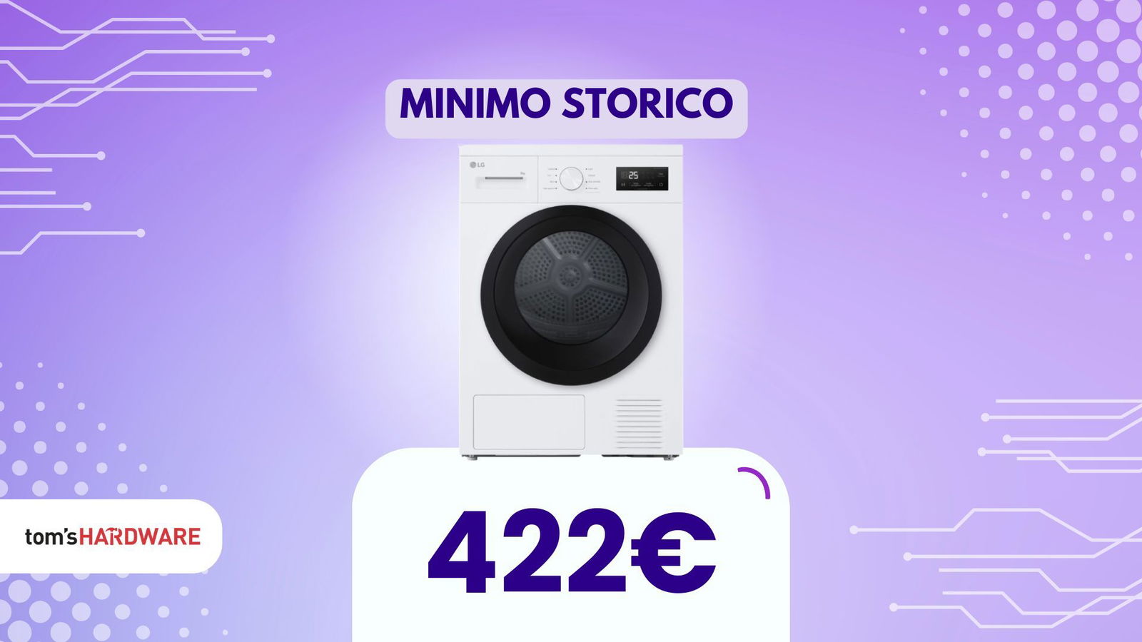 eBay offre il miglior prezzo per l’asciugatrice LG che non restringe i capi