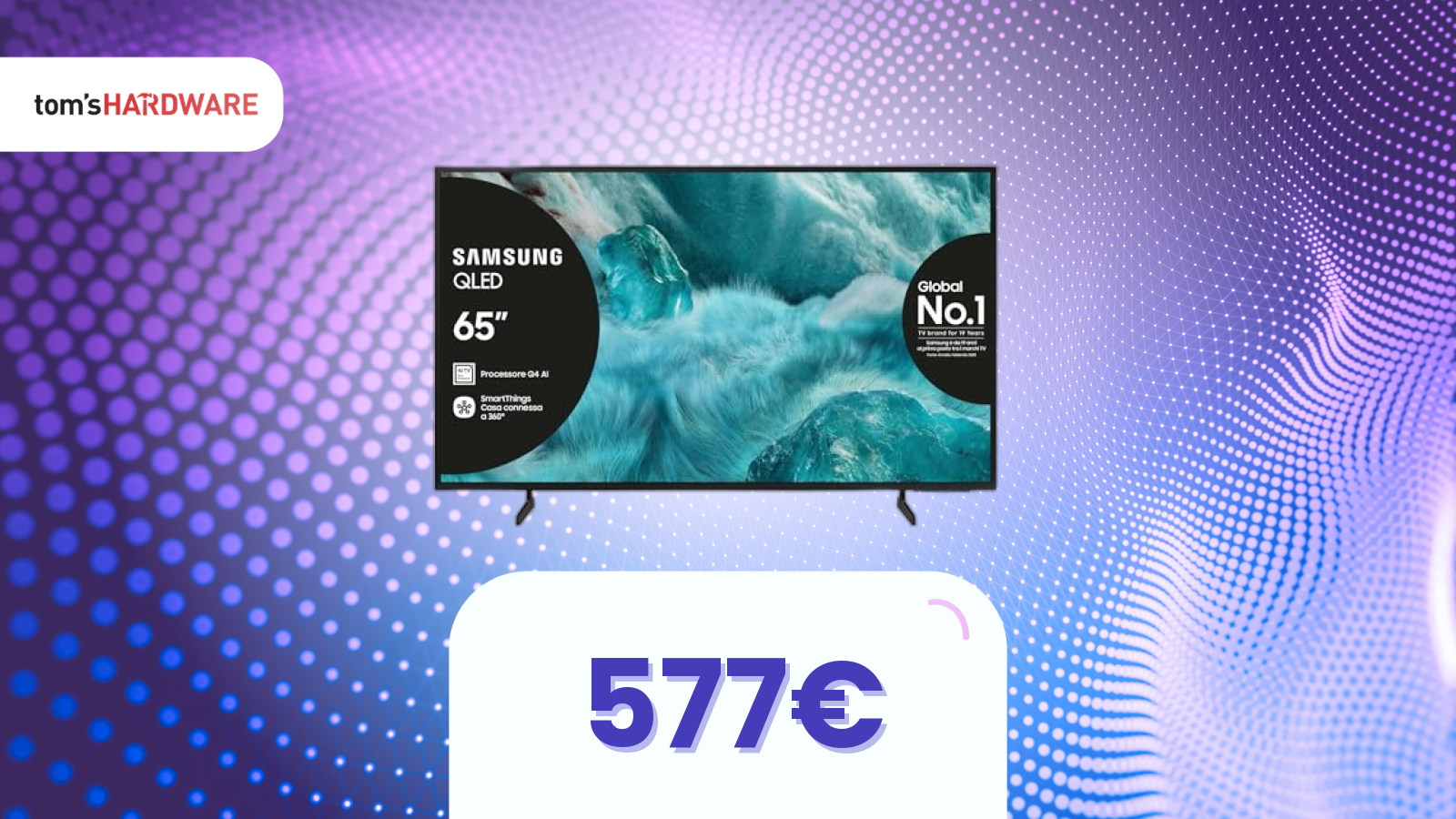 TV Samsung al minimo storico su Amazon, anche senza promozione ufficiale
