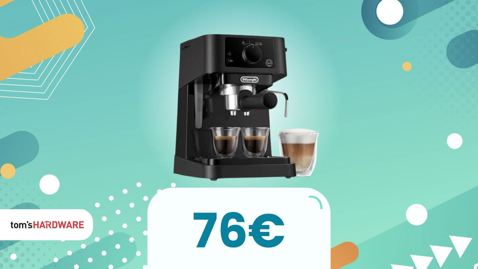 Macchina caffè De Longhi a 76€: a questo prezzo solo su Comet