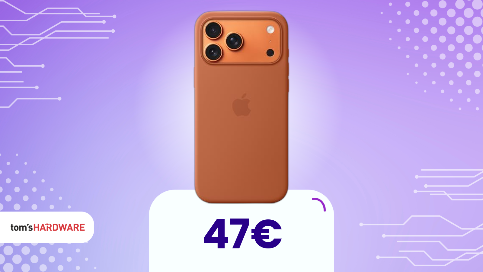 È quella originale, ed è scontata del 20%: custodia per iPhone 17 Pro Max