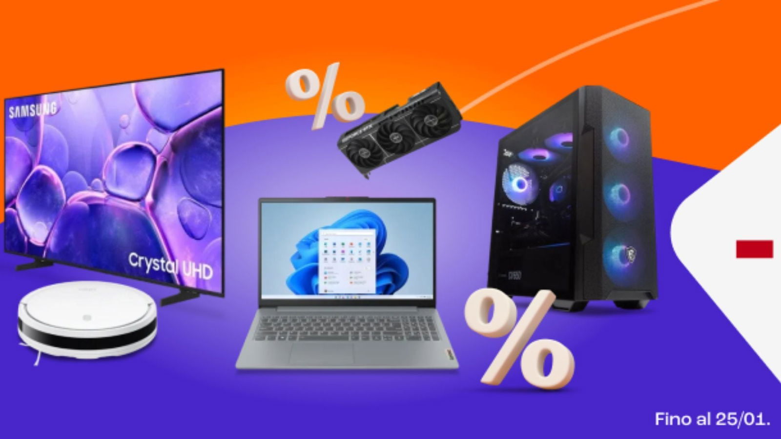 PC Componentes scatena gli sconti di gennaio: fino al 50% sulla tecnologia