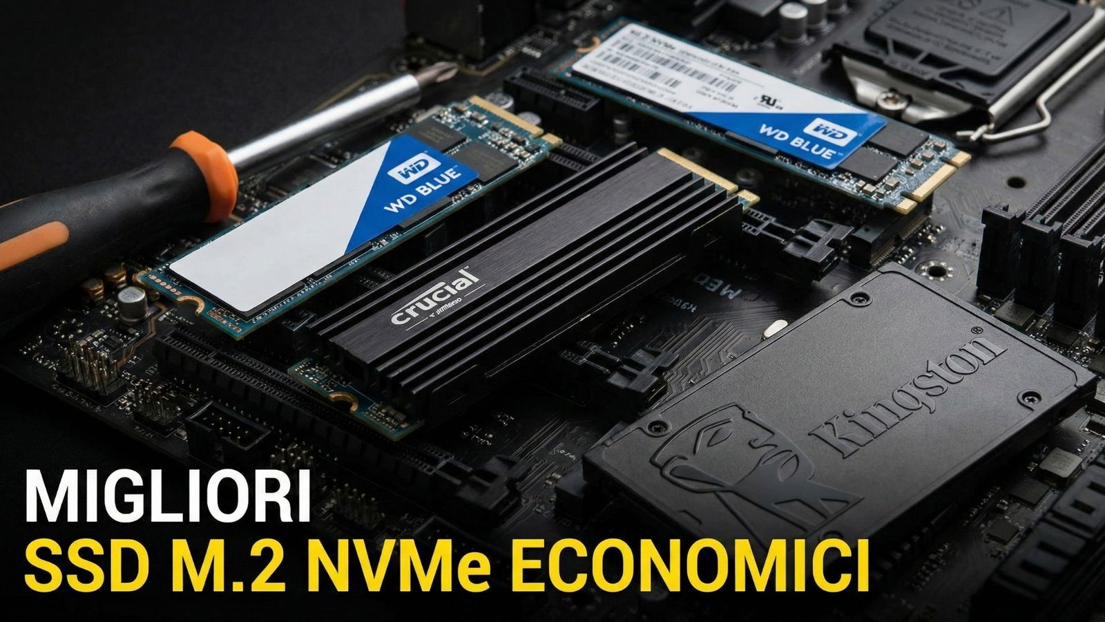 Migliori SSD M.2 NVMe economici (gennaio 2026)