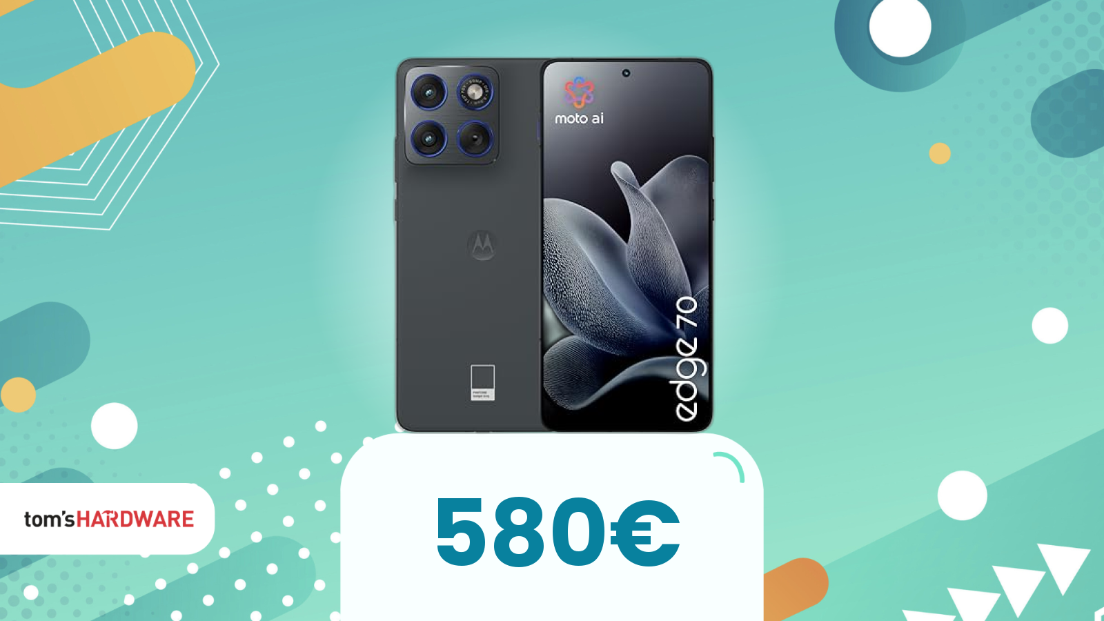 Amazon taglia il prezzo del Motorola Edge 70 512GB: -27% ora