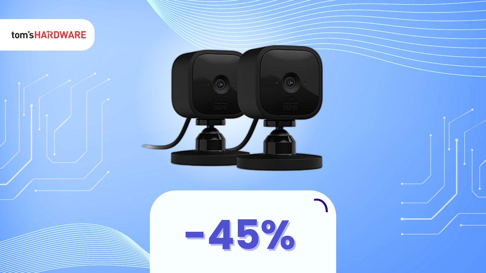 Sorprendente: 2 Blink Mini a 25€, perfette con Alexa!